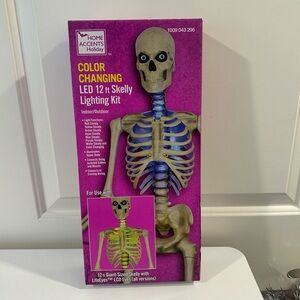 Home Accents Holiday Color Changing LED 12 ft. Skelly Lighting Kit (New in Box)